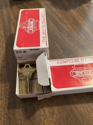 150 Original Schlage F section 6 pin key blanks