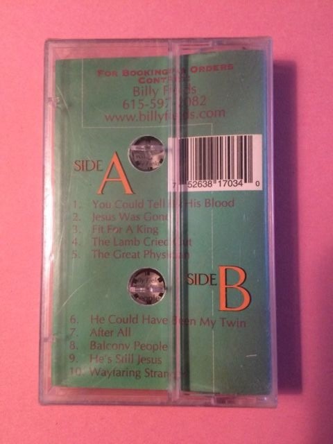 Billy Fields Fit For A King NEW K7 Cassette Tape RARE Christian Gospel
