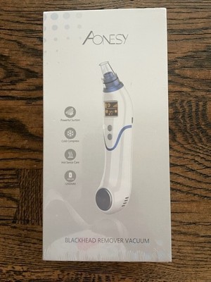Aonesy Blackhead Remover Vacuum Hot Cold 1200mah - White