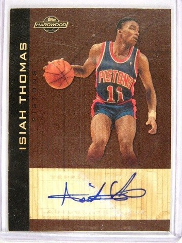 08-09 Topps Hardwood Isiah Thomas auto autograph #D7/9 #HS-IT | eBay
