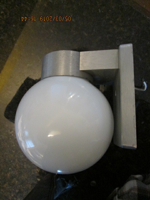 VINTAGE SAUNA WALL LIGHT/ PORCH/OUTDOOR MADE IN THE USA