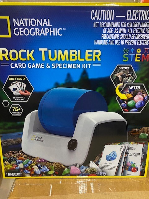 National Geographic Rock Tumbler Science Set (NEW)
