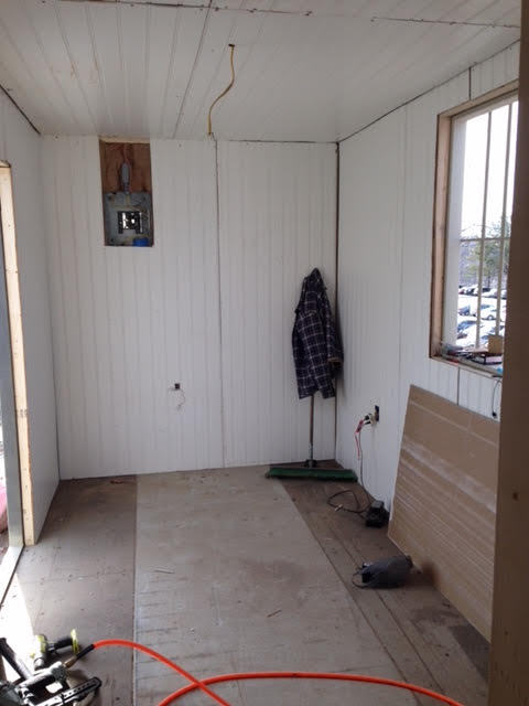 40' Hi Cube Office Combo CONEX Container Used