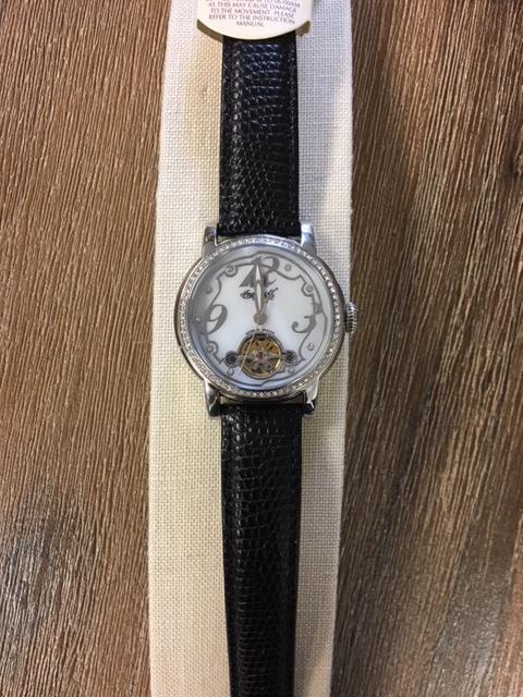 Pre-owned Ingersoll 1892 // In5005 Whblk Ladies Black Concord Watch - Limited Edition