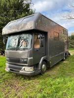 2003 DAF TRUCKS FA LF45170 HORSEBOX DAMAGED REPAIRABLE SALVAGE NA Diesel Manual