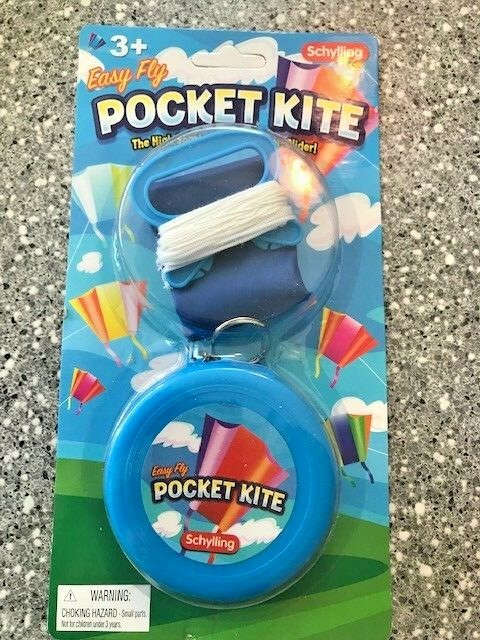 Schylling Easy Fly Pocket Kite  Brand New High soaring  mini glider  LOT OF 2