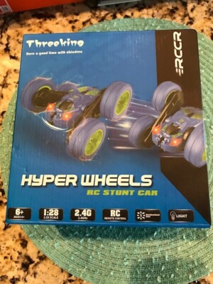 RCCR Hyper wheels stunt car  1 to 28 scale  