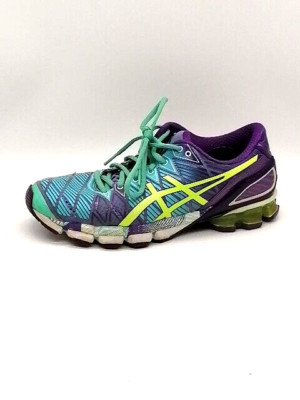 Asics Womens Sneakers Gel Kinsei 5 Multicolor Lace Up Running Shoe Low Top 8.5