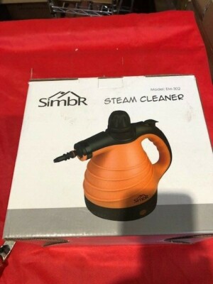 Pulitore a vapore portatile multiuso SIMBR EM-302 per uso domestico 9 accessori
