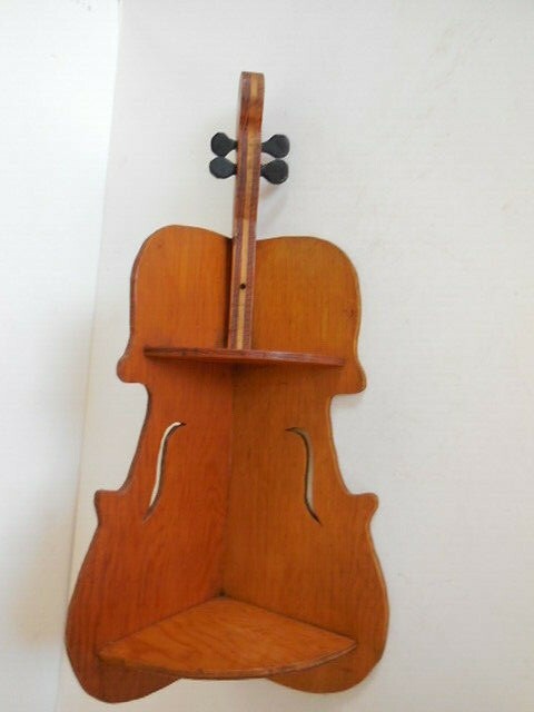 CORNER SHELF - MUSICAL THEME - HANDMADE - PRICED 2 SELL