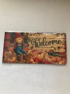 WELCOME SIGN - AUTUMN THEME *BRAND NEW*