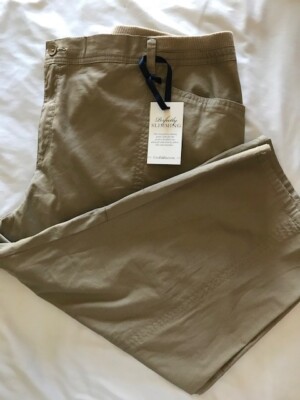 Croft & Barrow Women's Pull-on Capri Size 24W, Mid-Rise, Slimming, Tan