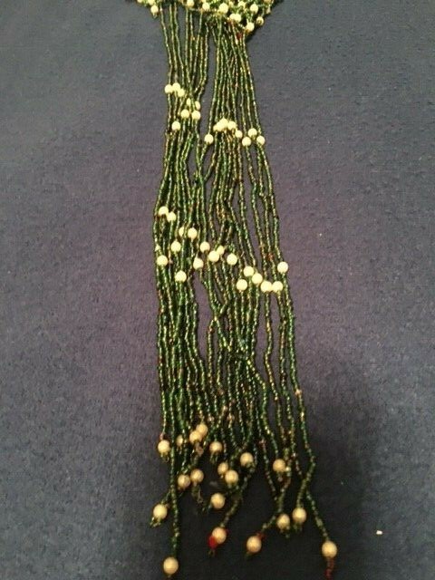 Vintage Flapper Beaded Cap--Costume?—Pretty—From Estate