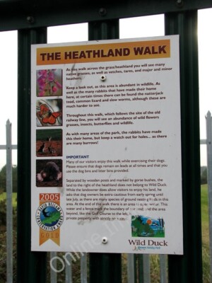 Photo 6x4 The Heathland Walk - information board Belton/TG4802 For a wid c2010