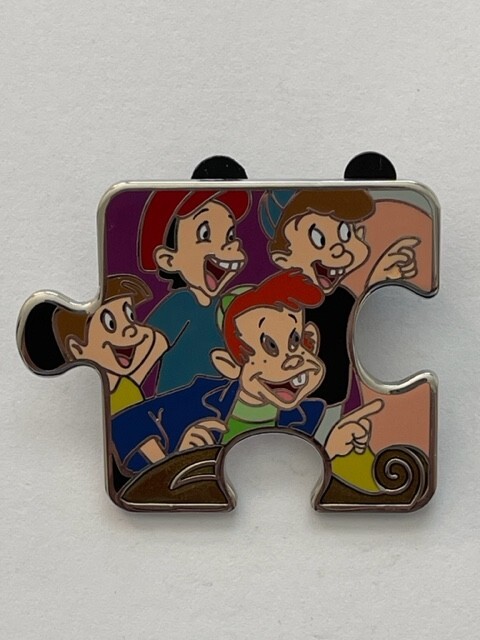 Disney - chico. Ceaco Disney 5-in-1 Classic Disney Multi-Pack Jigsaw Puzzles