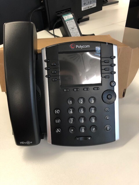 Brand New Polycom Vvx 411 Desk Top Phone In Shoreditch