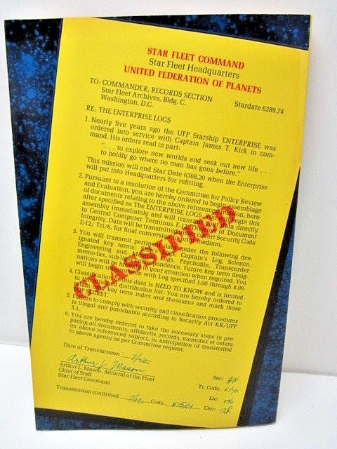 1976 STAR TREK THE ENTERPRISE LOGS VOLUME 1 ISSUES NO. 1 - NO. 8 HIGH GRADE