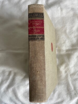 Selected Works of Cicero Walter J Black Classic Club HC EUC 1st Edition 1948