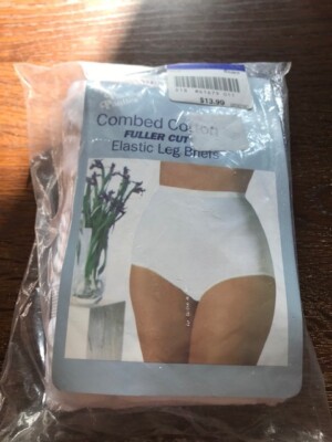 Fundamentals Sears 3 Pairs Combed Cotton Fuller Cut Elastic Leg Briefs Size 11 