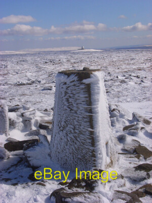 Photo 6x4 Trig point, Cross Fell, Culgaith Looking towards the radar stat c2009