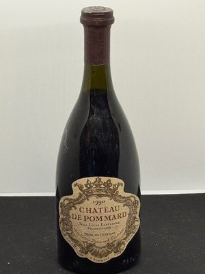 CHATEAU DE POMMARD 1990 Domaine Jean-Louis LAPLANCHE rare Beau niveau