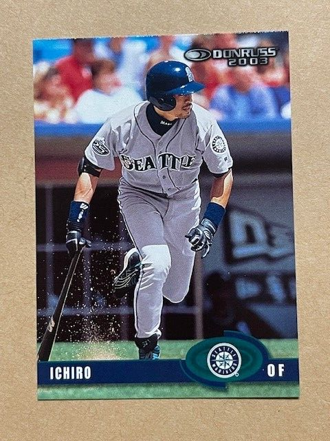 TOPPS DONRUSS Baseball MLB Ichiro イチロー① Ichiro Suzuki ~ 2003 Donruss #180 Seattle Mariners | eBay