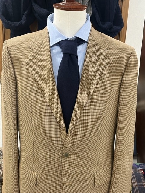 Pre-owned Brioni € 1880  Blazer Beige Man Made In Italy Tailor Made Wool Size 50 And 56