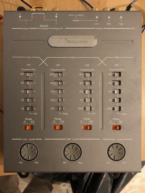 日曜日まで値下げ‼️Nakamichi EC-204 8ウェイ電子イコライザー