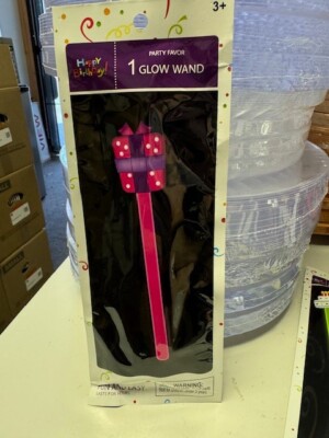 Regent 1ct. Gift Glow Stick Wand With Gift Topper Party Favor New!!