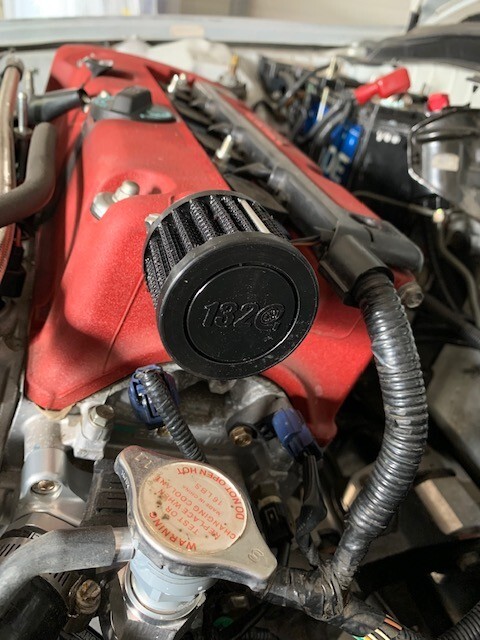 1320 Performance K series valve cover breather filter k20 k24 EG EK DC2 DC5 BLK