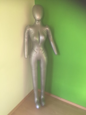 Schaufensterpuppe Torso Mannequin Schaufensterfigur aufblasbar