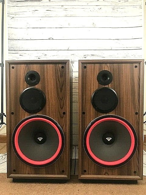 CERWIN VEGA DX-9 VINTAGE SPEAKERS RESTORED W/ ALL SPARE DRIVERS AND XO INCLUDED!