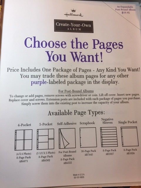 Photo Album Scrap Book Hallmark HISTORIC OLYMPIC POSTER  ~ NEW IN BOX