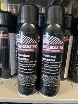 Rubberized Undercoating/Sound Deadener Auto-Black - 15 fl oz. Spray