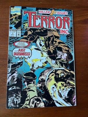 TERROR INC # 1 VERY FINE+ MARVEL COMICS 1992