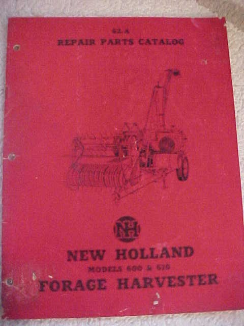 4 VTG NEW HOLLAND Tractor manual Sickle Bar mower 66 Baler Rake Forage Harvester