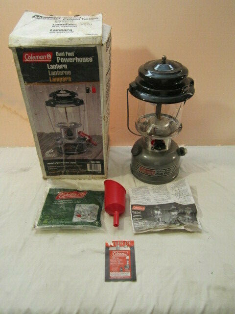 Vintage Coleman 285-700T Dual Fuel 2 Mantle Lantern July