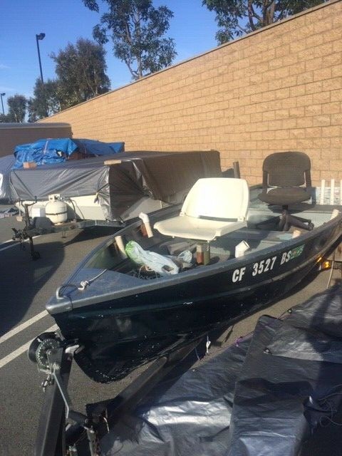 1991 All Purpose 13' Fishing Boat w Trailer | San Diego, CA | No Fees No Reserve