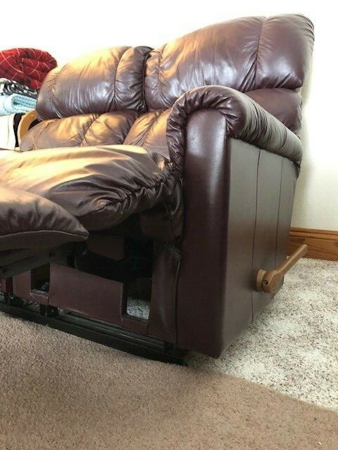 Lazy Boy Leather Reclining Loveseat