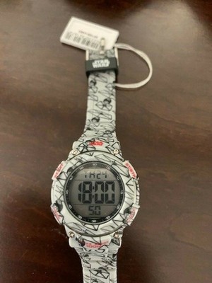AM PM Star Wars Multifunctional Sports LCD KIDS Watch SP189-U483