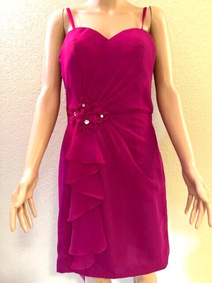 DA VINCI Evening/Party/Wedding Dress Fuscia Size 10  ** NEW **