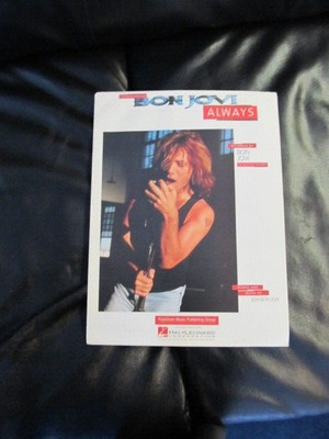 BON JOVI ALWAYS SHEET MUSIC