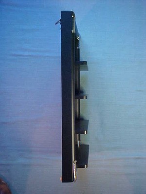 FRANKLIN MINT CUSTOM MOTORCYCLE SHELF & 12 HD MOTORCYCLES 1/24 SCALE MINT