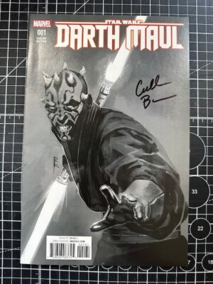 Marvel Star Wars Darth Maul #1 Rod Reis Sketch Incentive Var Signed Cullen Bunn