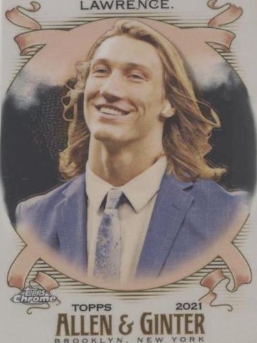 2021 Topps Allen & Ginter Chrome Trevor Lawrence #279
