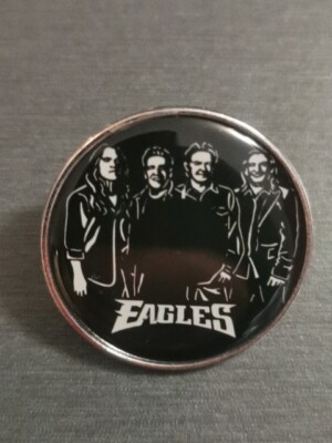EAGLES HOTEL CALIFORNIA The Long Run pin Badge Patch New High Quality