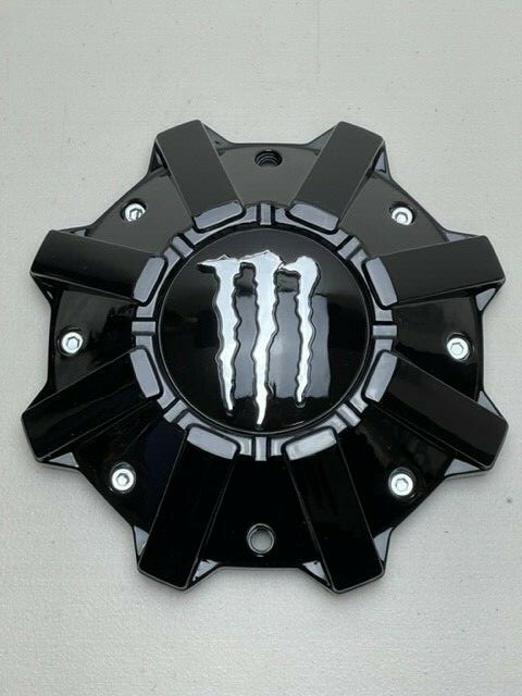 (monster)AVCC 帽子 Dropstars Monster Energy Gloss Black Wheel Center Cap CAP