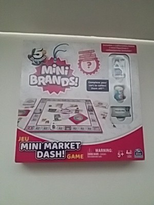 New Mini Brands Market Dash Board Game
