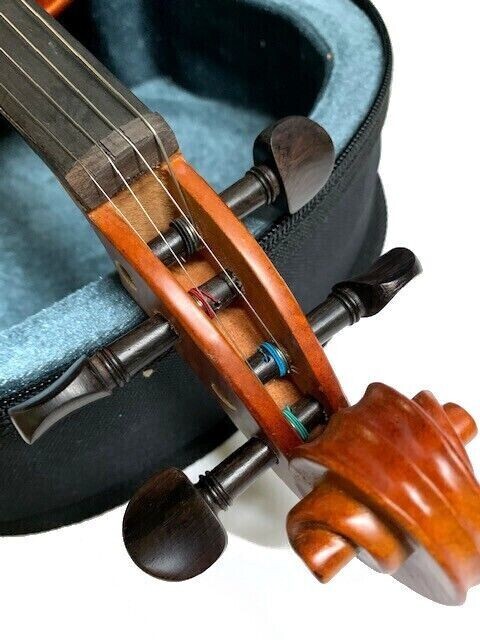 VIOLINS-BANKRUPTCY- NEW ADULT 4/4 FLAMED SOLID CONCERT VIOLIN/FIDDLE-GERMAN