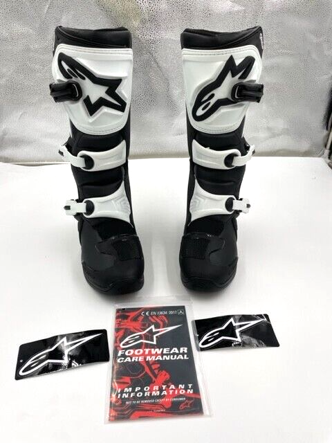 Alpinestars - 2013018-12-6 - Tech 3 Motocross Boot - Black/White - 6
